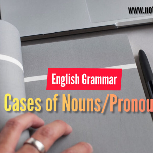 Cases of Nouns