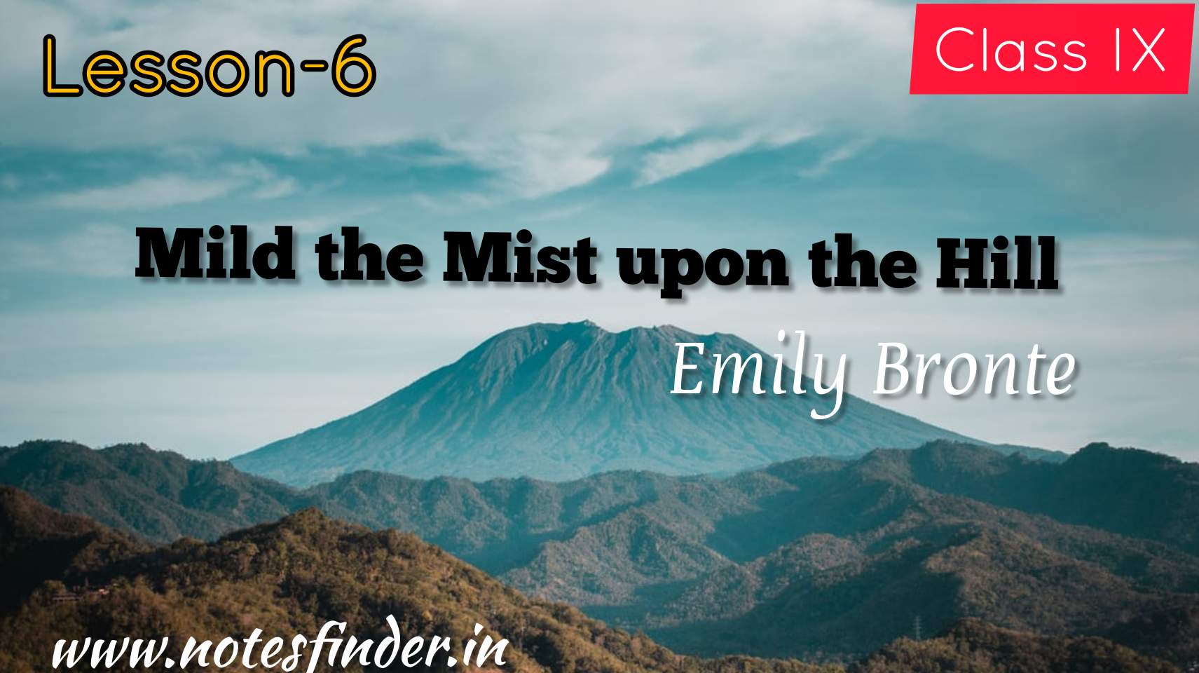 lesson-6-mild-the-mist-upon-the-hill-emily-jane-bronte-bengali