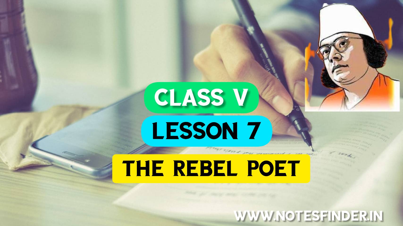 the-rebel-poet-lesson-7-bengali-meaning-questions-answers-class-v