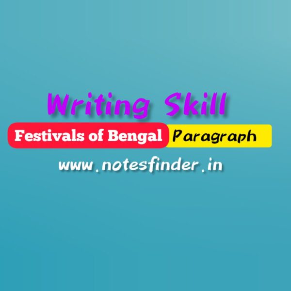 Paragraph on Festivals in Bengal | Festivals of Bengal