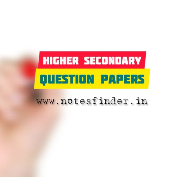 Higher Secondary 2023 Question Papers | WBCHSE