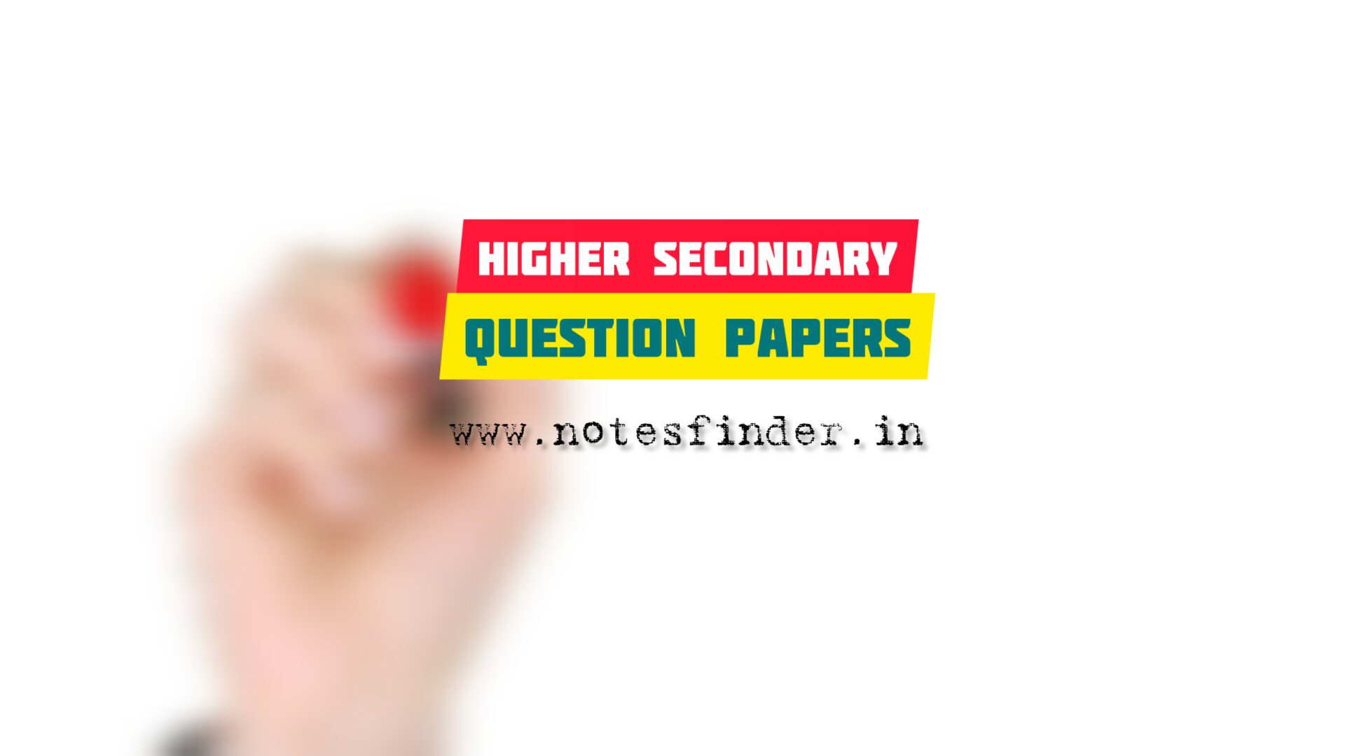 Higher Secondary 2023 Question Papers | WBCHSE - NotesFinder