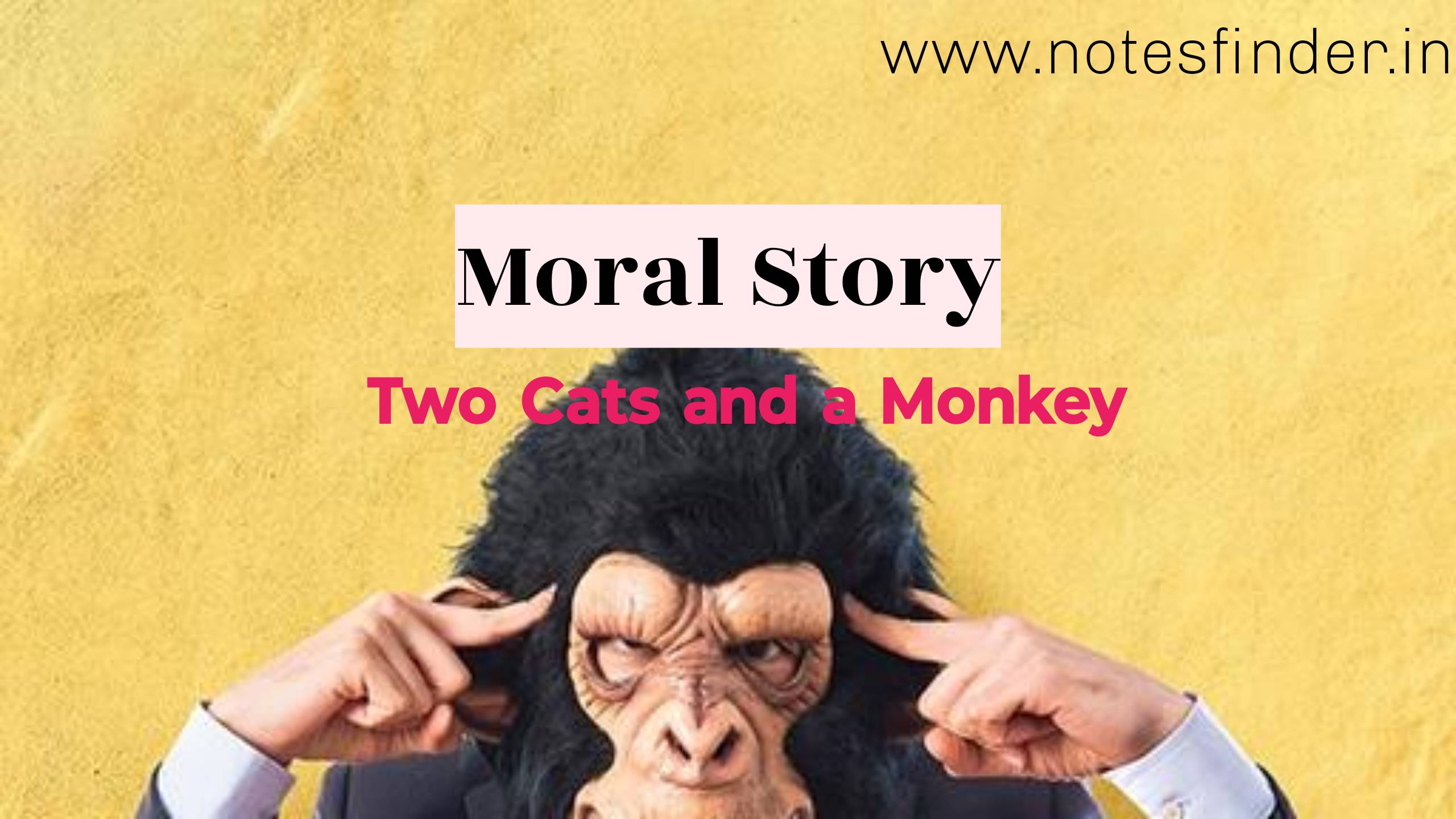 Two Cats and a Monkey | Moral Stories