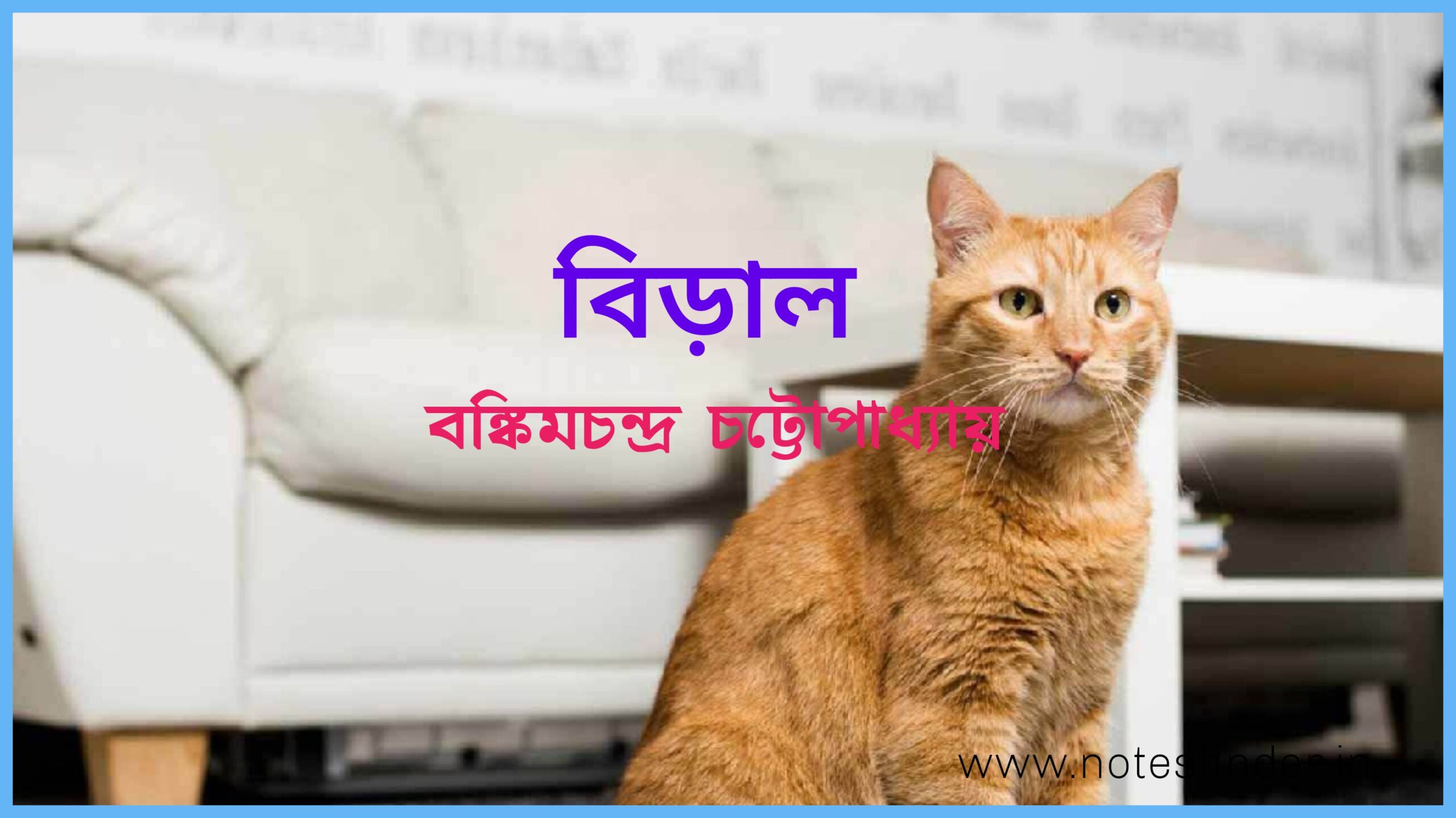 বিড়াল – বঙ্কিমচন্দ্র চট্টোপাধ্যায়